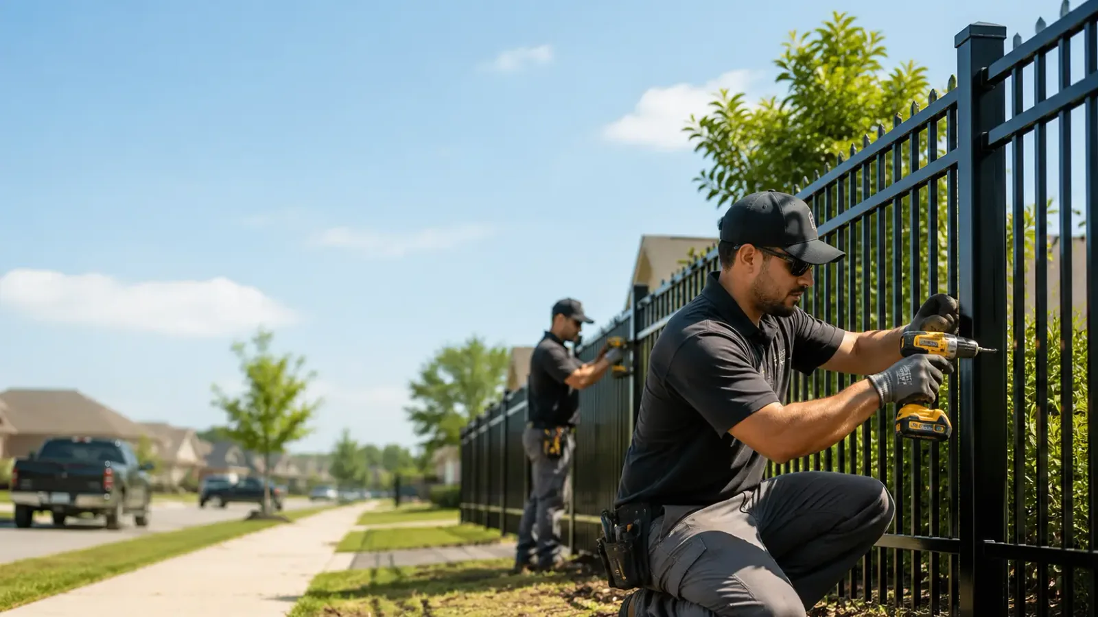 Metal Fence Installation in Colchester, CT